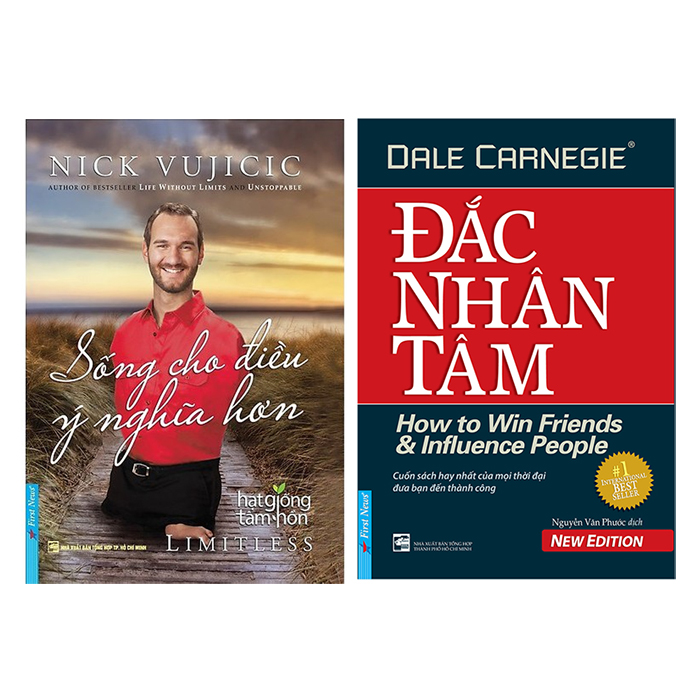 Combo Nick Vujicic - Sống Cho Điều Ý Nghĩa Hơn  + Đắc Nhân Tâm