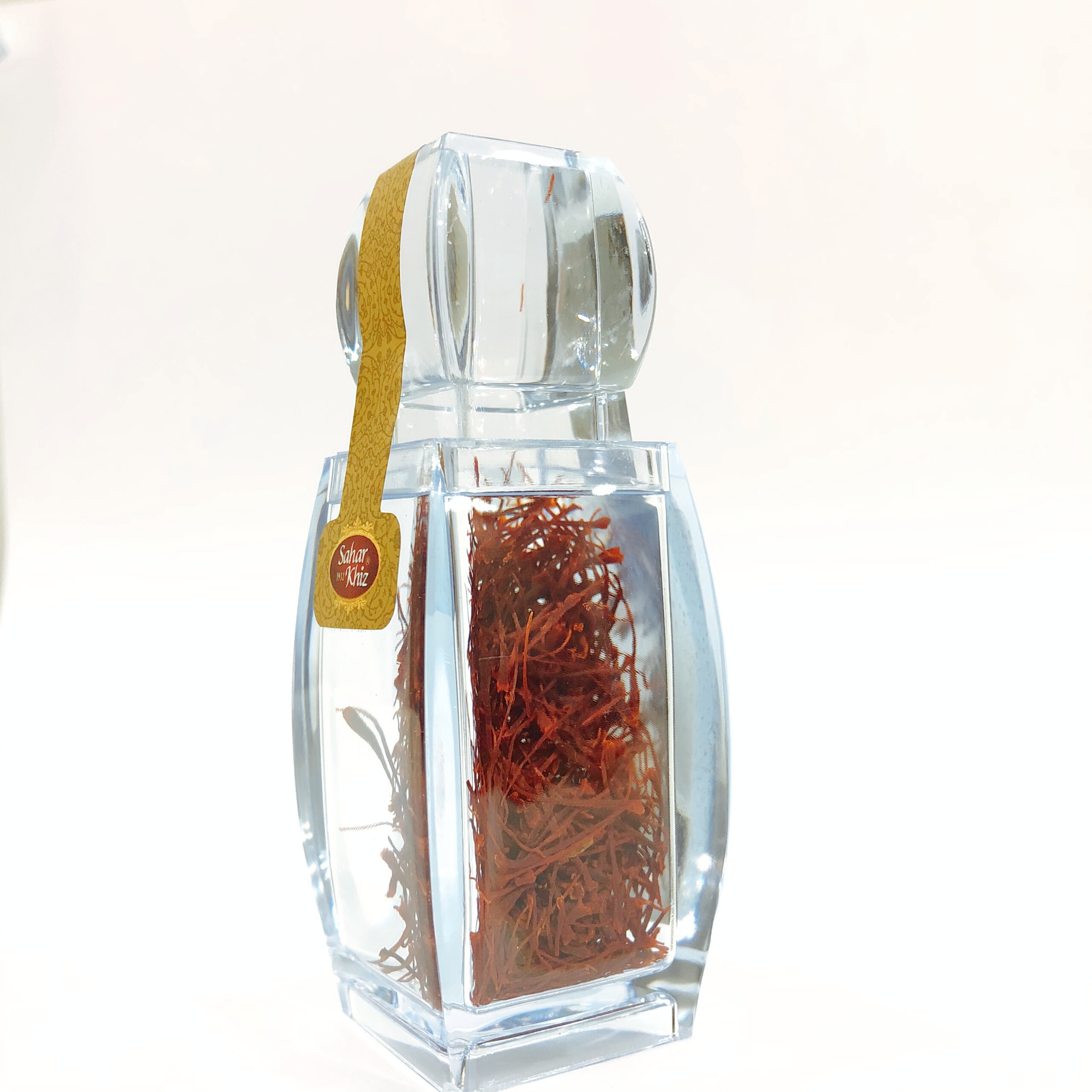 Nhụy hoa nghệ tây Saffron Saharkhiz chính hãng Dòng Super Negin 1gram-Nhập khẩu từ Iran, tặng kèm bình nước thủy tinh cao cấp