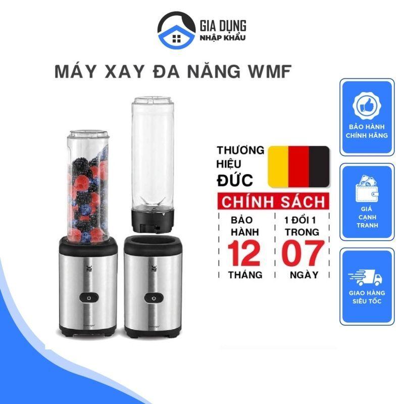 Máy Xay Sinh Tố Mini Cầm Tay Đa Năng WMF Mix & Go Nhập Đức, Công Suất 300W, Chất Liệu Thép Không Gỉ, BH 12 Tháng
