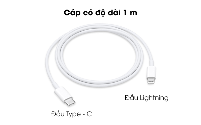 Dây sạc, cáp sạc nhanh Type C - Lightning cao cấp cho iphone