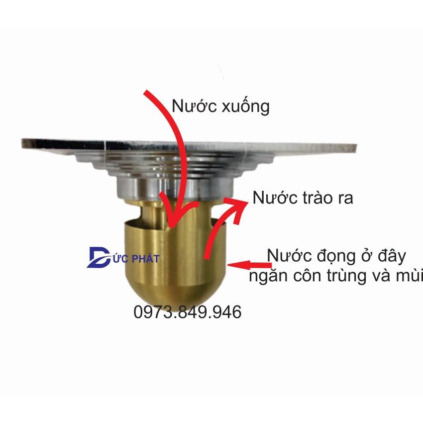 Combo 5 thoát sàn đồng ngăn mùi hôi và côn trùng