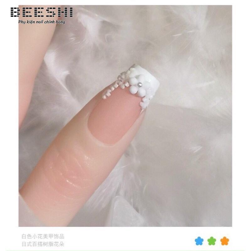 Sét hoa sứ beeshi shop nail phụ kiện trang trí móng