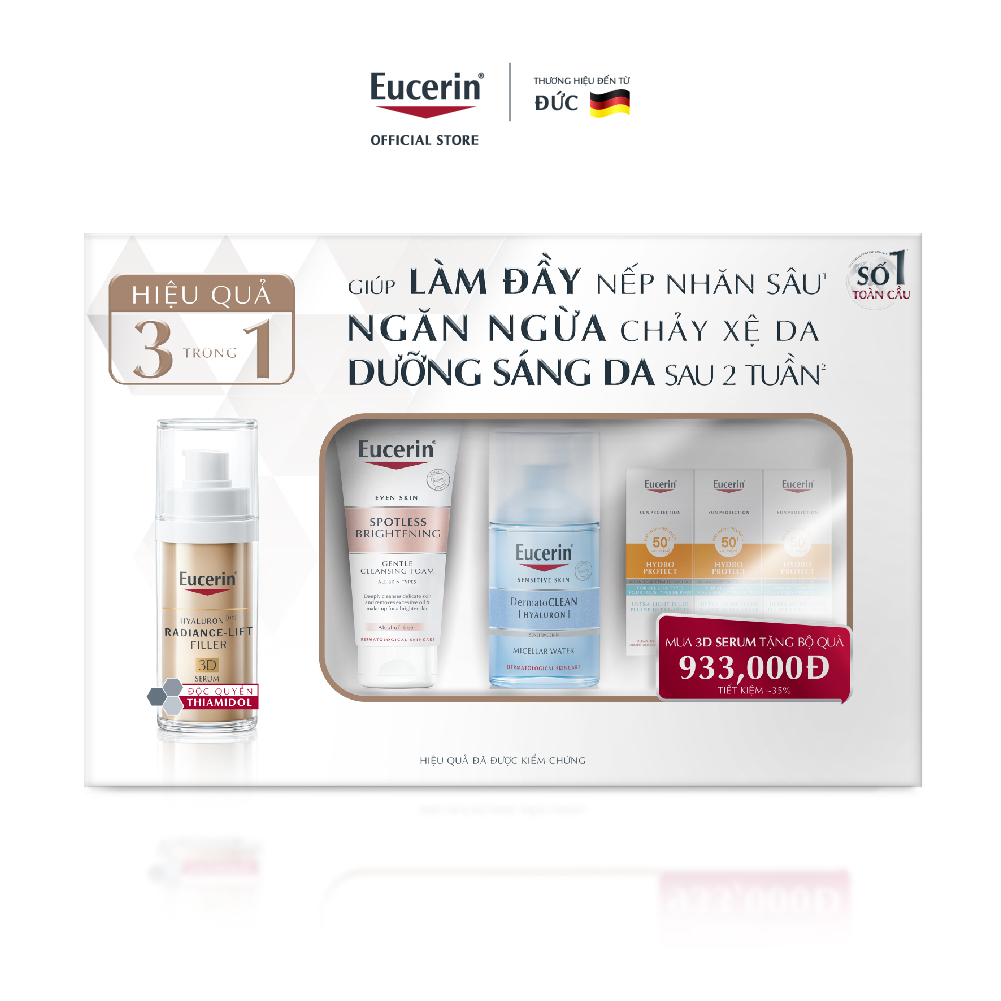 Tinh chất ngăn ngừa lão hóa Eucerin Hyaluron Radiance-Lift Filler 3D Serum 30ml