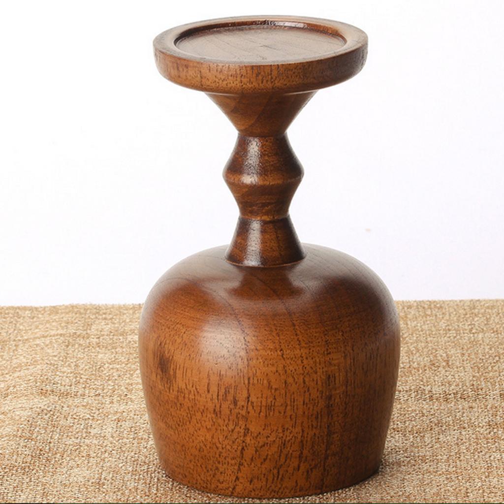 Natural Wooden Cup Handmade Coffee Tea Beer Juice Milk Mug Drink 7.5cmx13cm