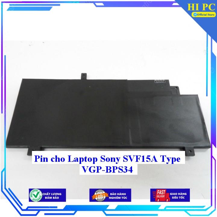 Pin cho Laptop Sony SVF15A Type VGP-BPS34 - Hàng Nhập Khẩu
