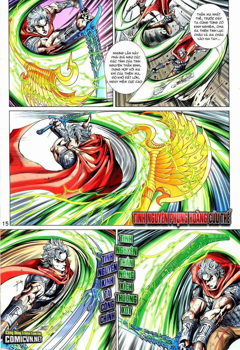 thần binh vấn thiên chapter 30 15