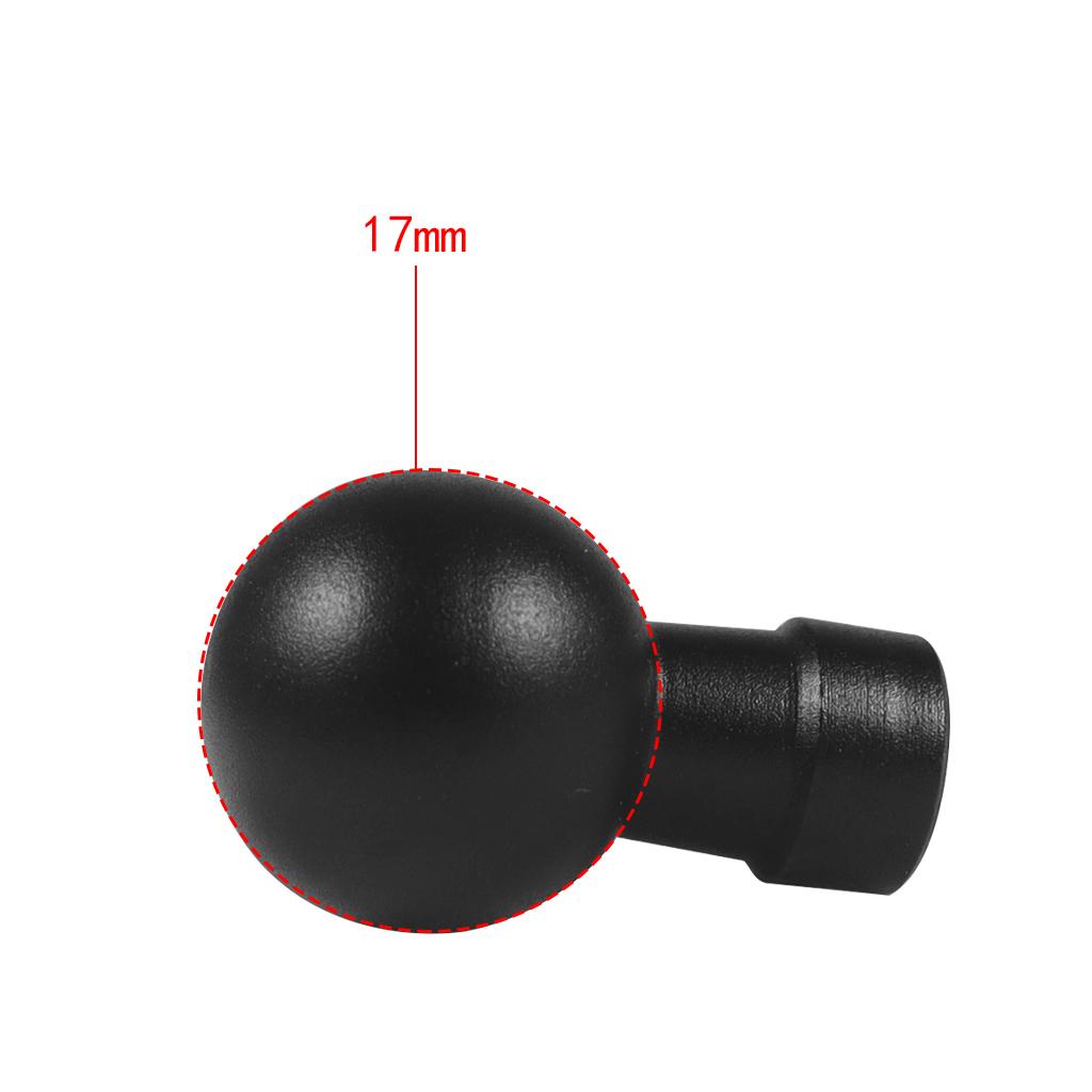 Bộ điều hợp đầu bóng mini 17mm clip clip cho GoPro Hero 11 10 9 8 DJI 4K Camera xe tự động gắn tự động gắn vào máy ghi âm kim loại