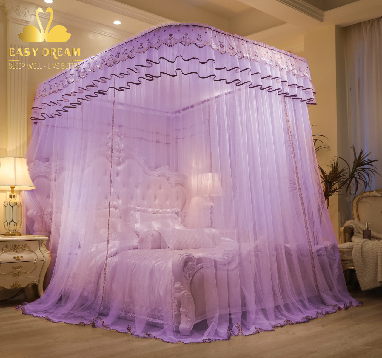 Màn khung không khoan tường cao cấp