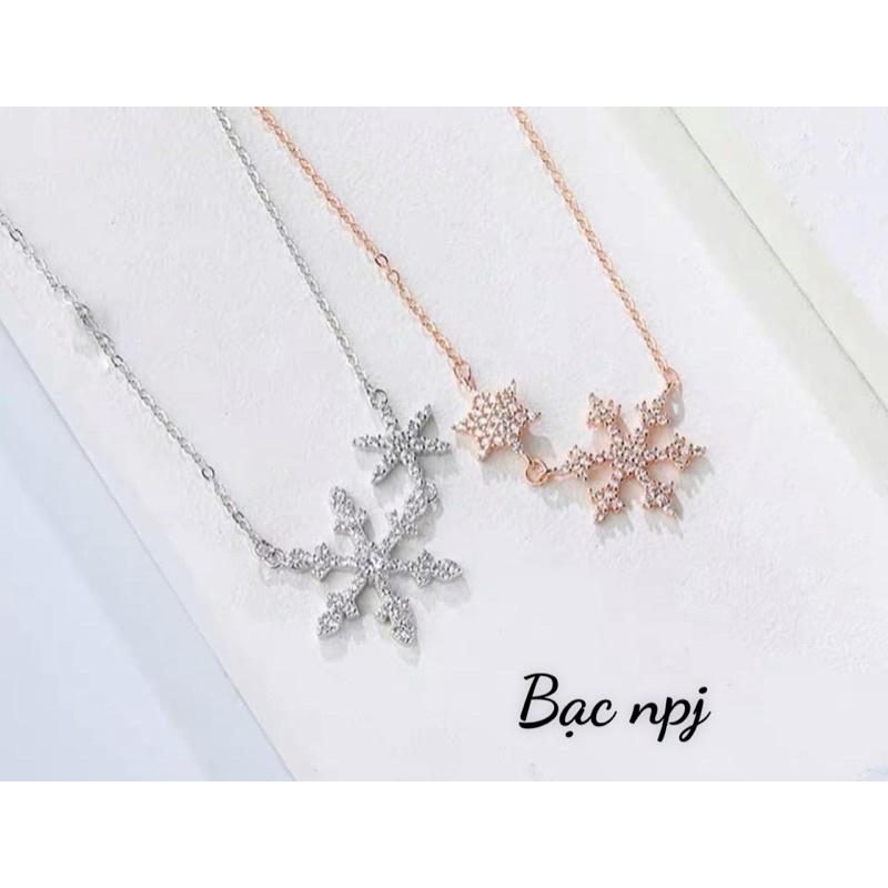 Dây chuyền bông tuyết xinh xắn, Bạc Ta -Bạc Npj