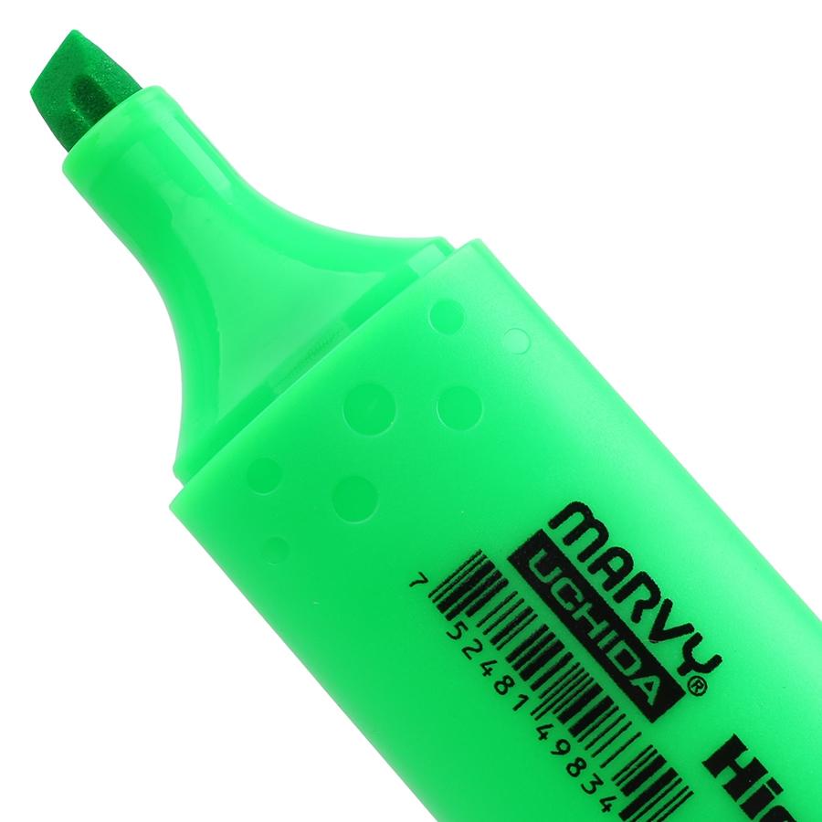 Vỉ 2 Bút Dạ Quang - Marvy HL55 - Fluorescent Green