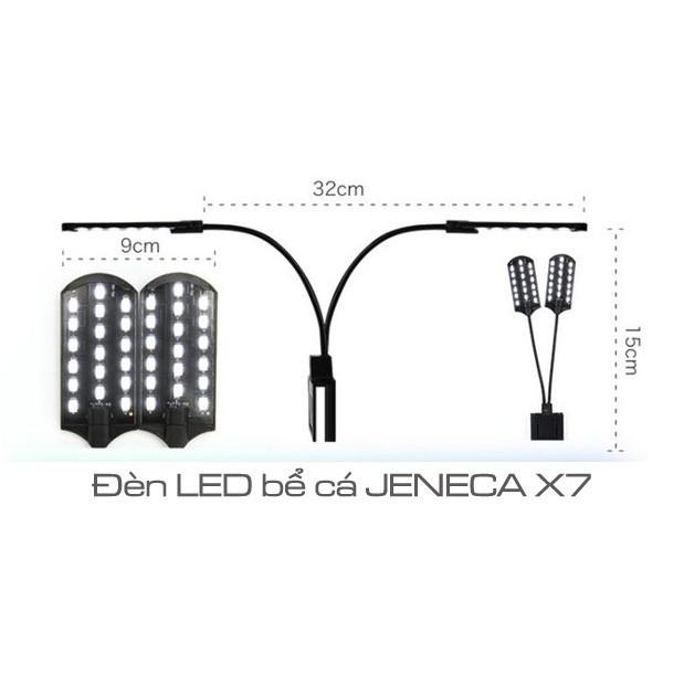 Đèn led kẹp bể cá X7 - Đèn cho hồ thủy sinh - hồ bán cạn - phụ kiện thủy sinh - shopleo