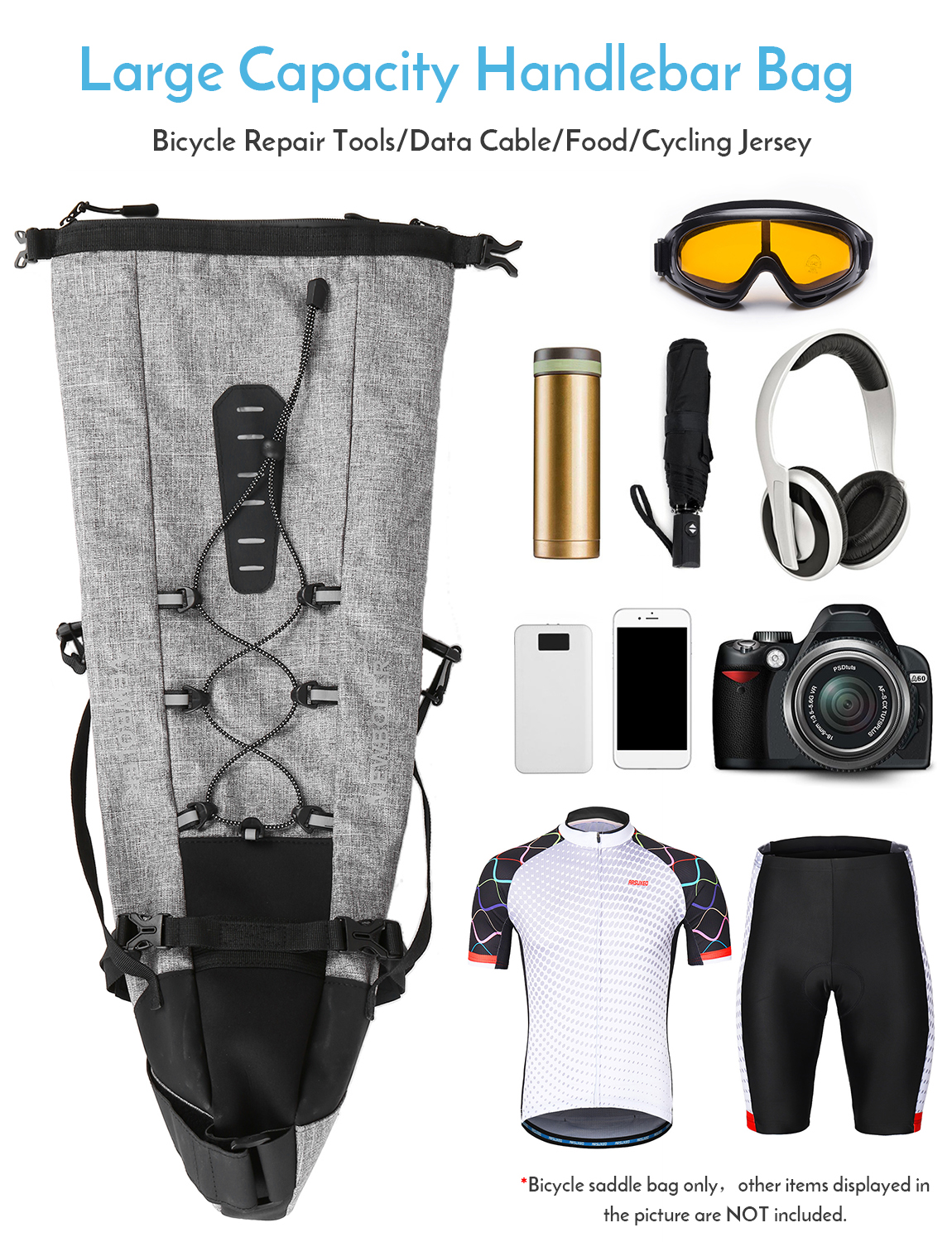 Túi Đựng Đồ 3-10L Gắn Sau Yên Xe Đạp MTB