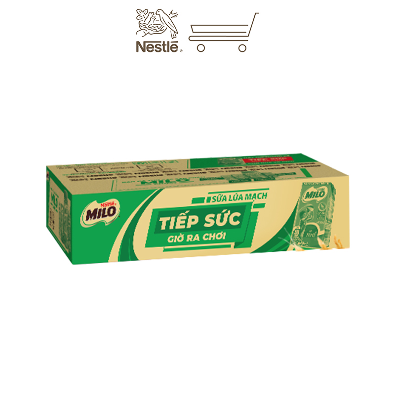 Thùng 48 hộp sữa lúa mạch Nestlé MILO 110ml (48*110)