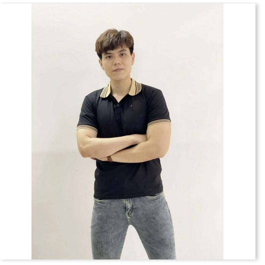 ÁO THUN CỔ TRỤ VIỀN ÁO TAY ÁO XINH XẮN,HỌA TIẾT TRƠN NHƯNG KHÔNG KÉM PHẦN SANG TRỌNG THỜI TRANG KME.STORE