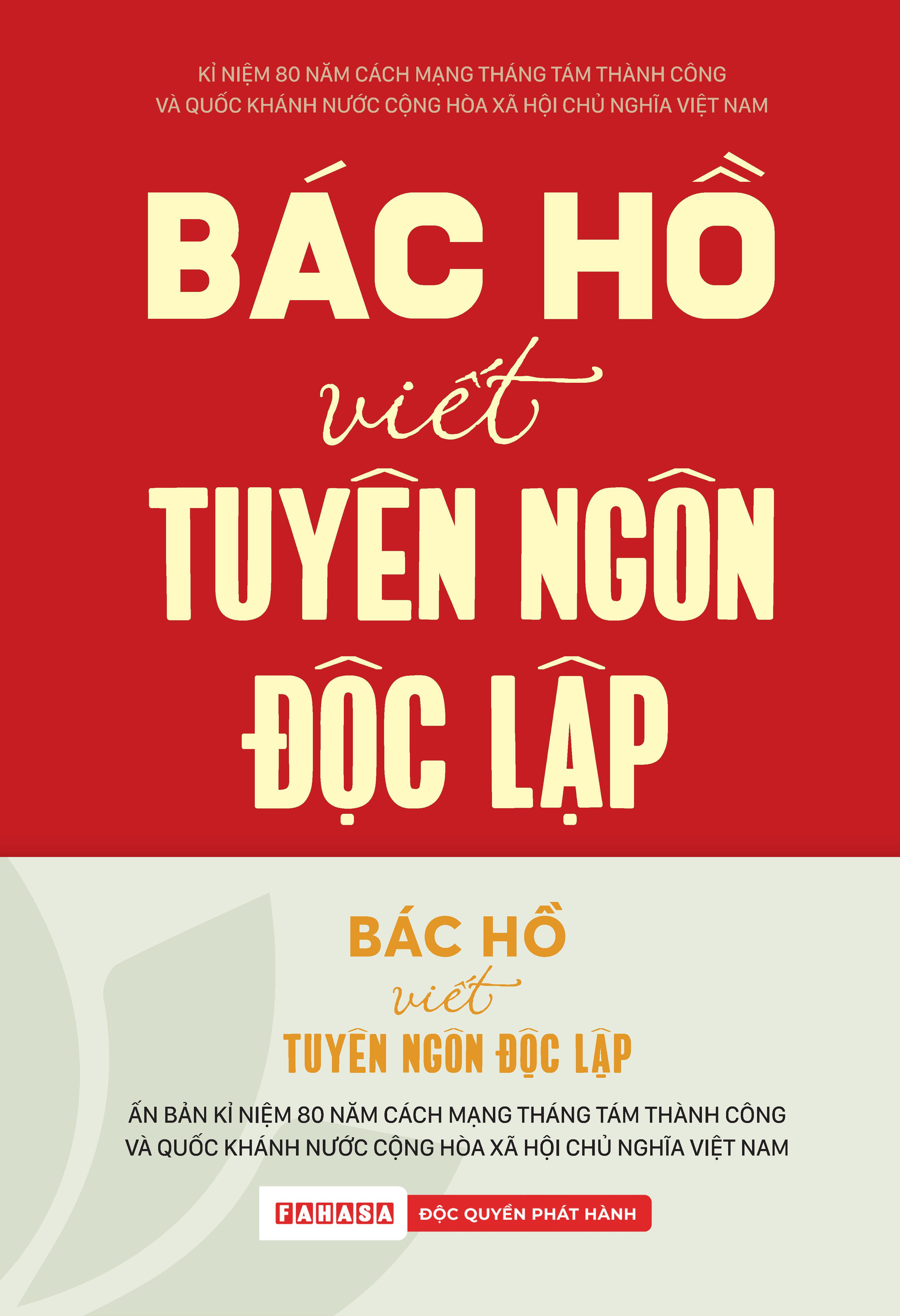 Sách - Combo Sách Búp Sen Xanh + Bác Hồ Viết Tuyên Ngôn Độc Lập (Bộ 2 Cuốn) - Tặng Kèm 1 Obi + 2 Postcard - Độc Quyền Fahasa
