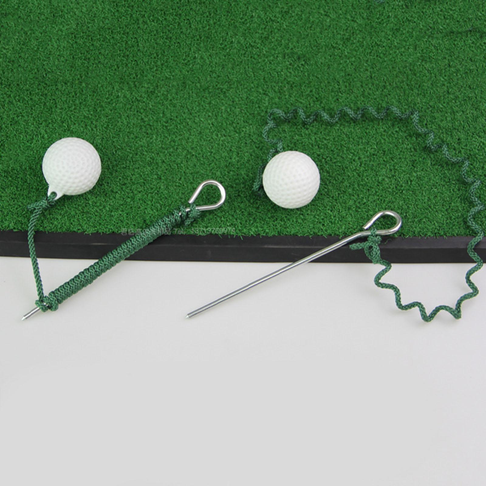 Golf Driving Ball Swing Hit Practice Training Aid