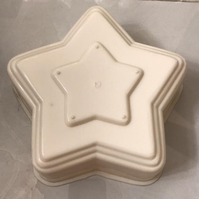 Khuôn cơm, rau cau hình ngôi sao 20cm