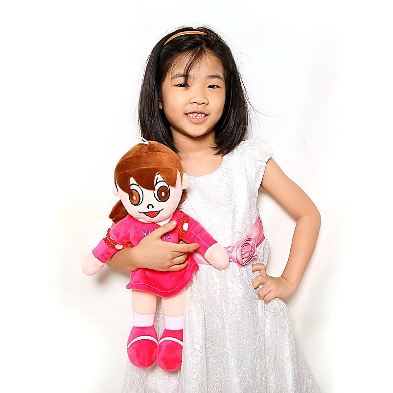 Gấu bông hoạt hình Nobita ,Suka,Chaien cao cấp 60cm