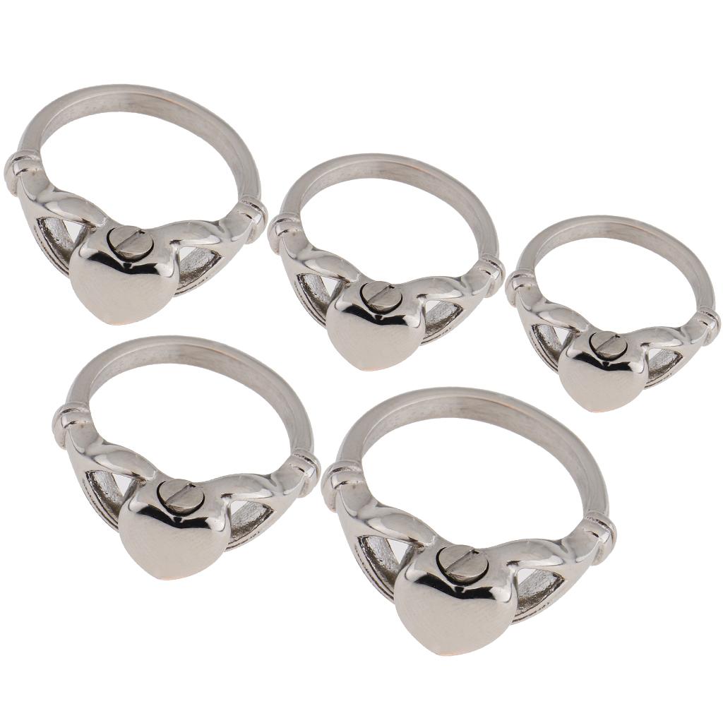Heart Memorial Ring Pet Urn Ashes Holder Finger Ring Cremation Jewelry