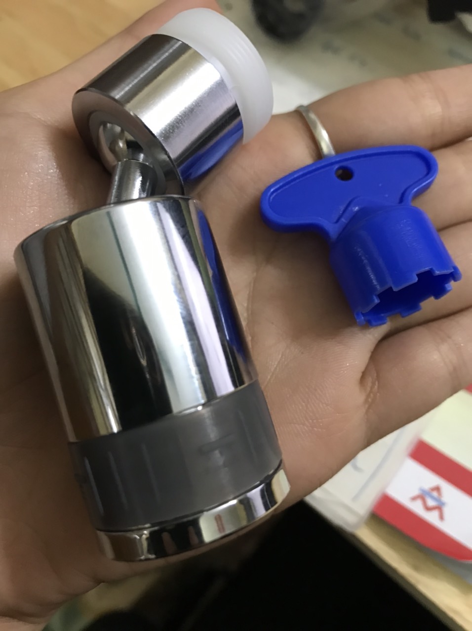 Đầu Vòi Tăng Áp Schmidt Loại 3 Đốt Chế Độ Xoay 360 Độ, Tiện Ích, Tạo Bọt, Hai Chế Độ Tiết Kiệm Nước-Hàng Chính Hãng