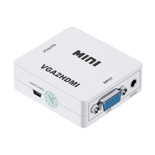 Box chuyển VGA ra HDMI HD MINI - JL