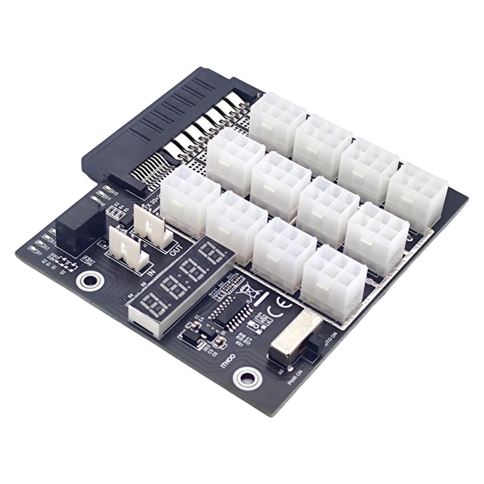 Breakout Board 12 Port 6Pin Connector for GPU Graphics Card 720482-B21