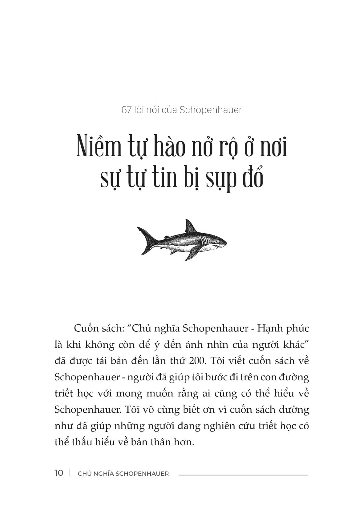 Sách - Chủ Nghĩa Schopenhauer - Hạnh Phúc Là Khi Không Còn Để Ý Tới Ánh Nhìn Của Người Khác