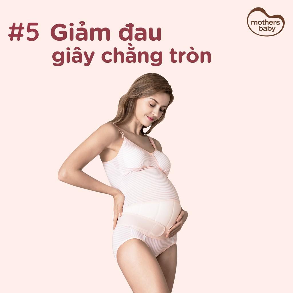 Đai Đỡ Bụng Bầu Chính Hãng-Đai Đỡ Bụng Bầu 2 Trong 1 Cho Mẹ Bầu Và Sau Sinh Thương Hiệu Mothersbaby Hàn quốc