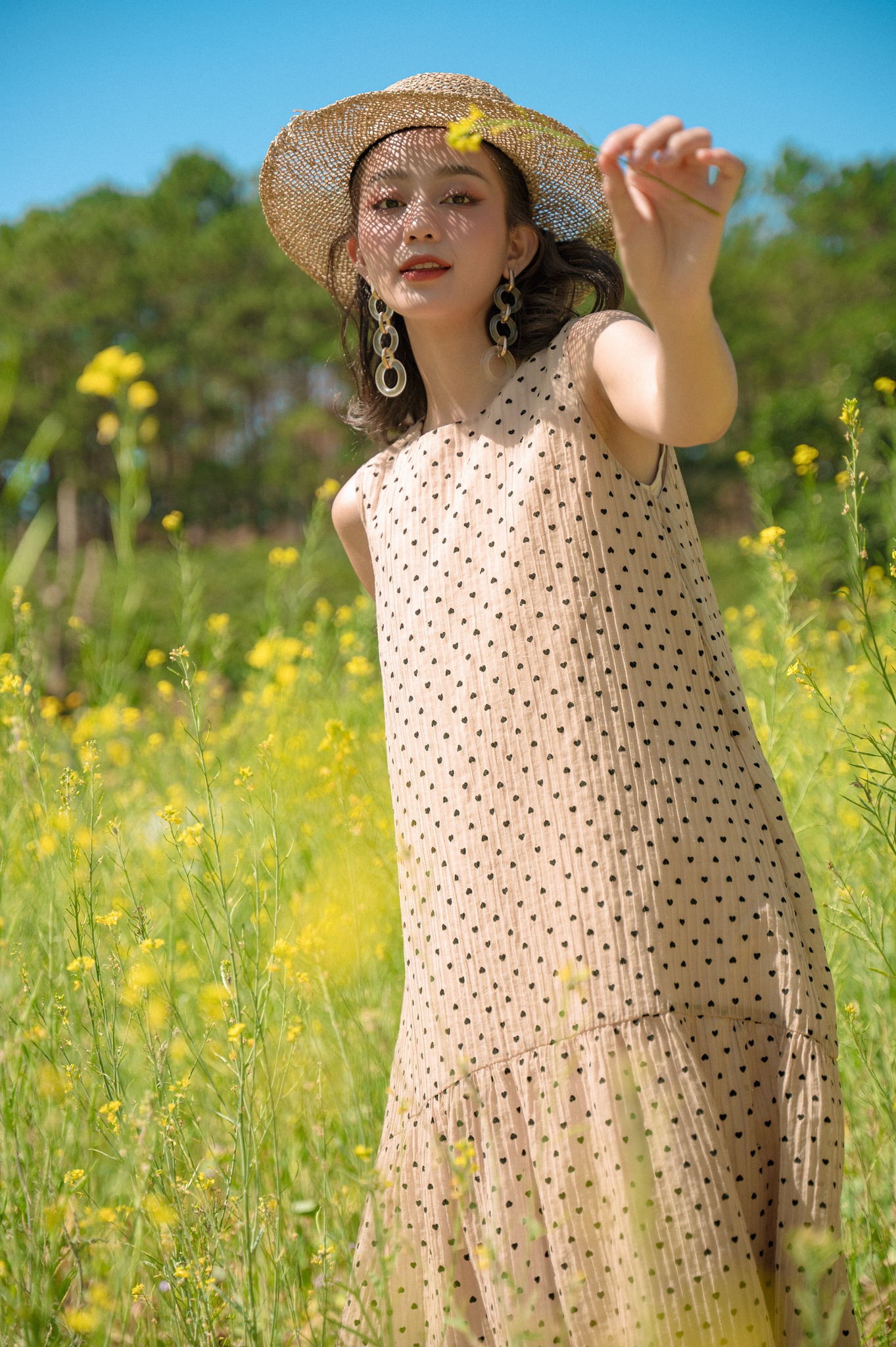 OLV - Đầm Dot Loose Dress