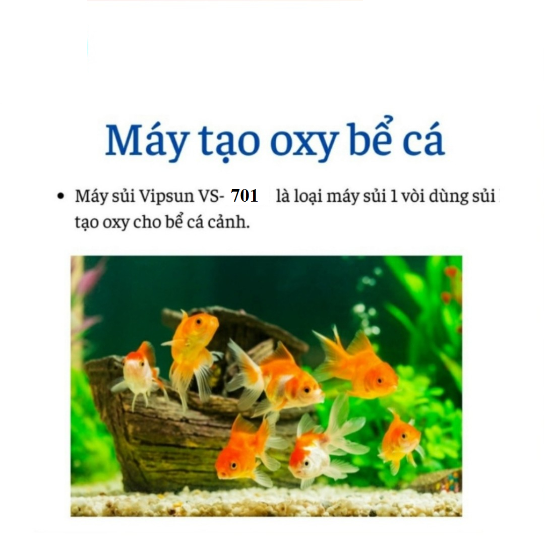 Máy Sục Sủi Khí Oxy- Máy Tạo Oxy Hồ Cá