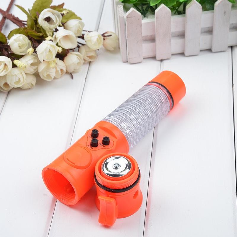 Búa Thoát Hiểm Khẩn Cấp Đa Năng 6 Trong 1 Có Đèn LED Đỏ Cho Xe Hơi