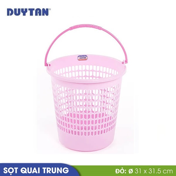 Sọt quai trung nhựa Duy Tân - 27310 - Giao màu ngẫu nhiên - Hàng chính hãng