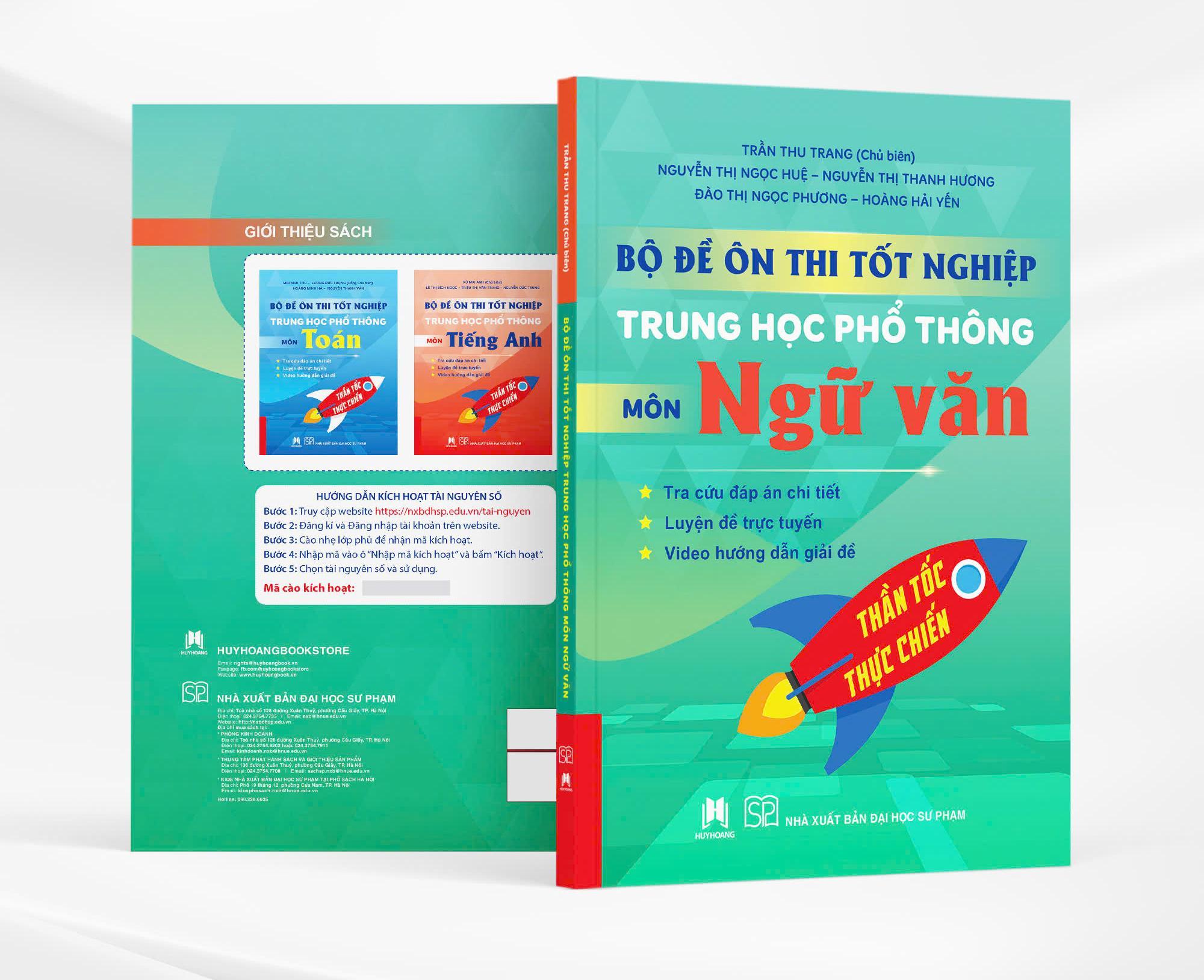 Sách - Bộ Đề Ôn Thi Tốt Nghiệp Trung Học Phổ Thông - Môn Ngữ Văn