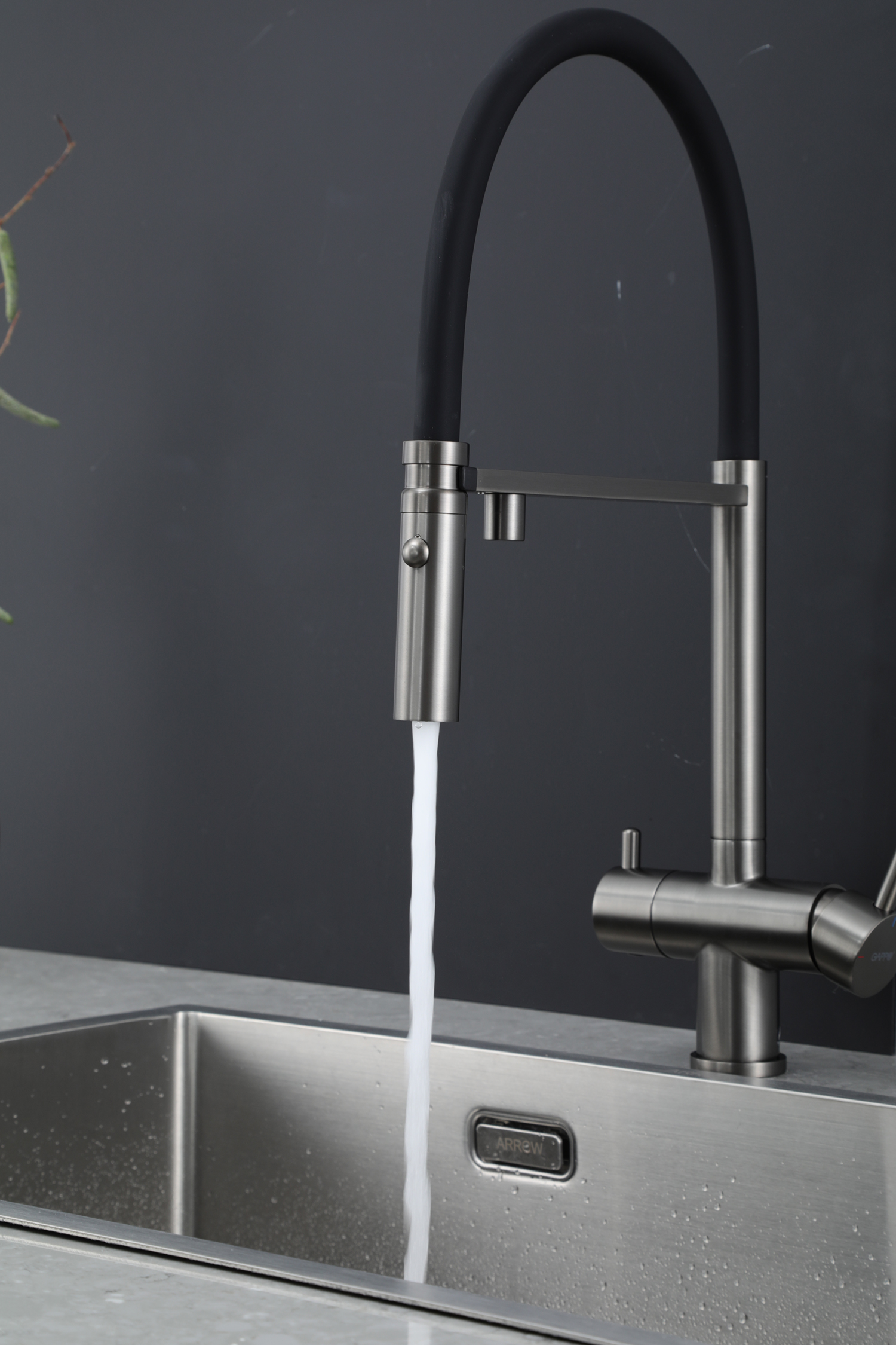 VÒI BẾP CAO CẤP TÍCH HỢP RO  NHẬP KHẨU NGA GAPPO MÀU PVD G4397-89 - HÀNG CHÍNH HÃNG
