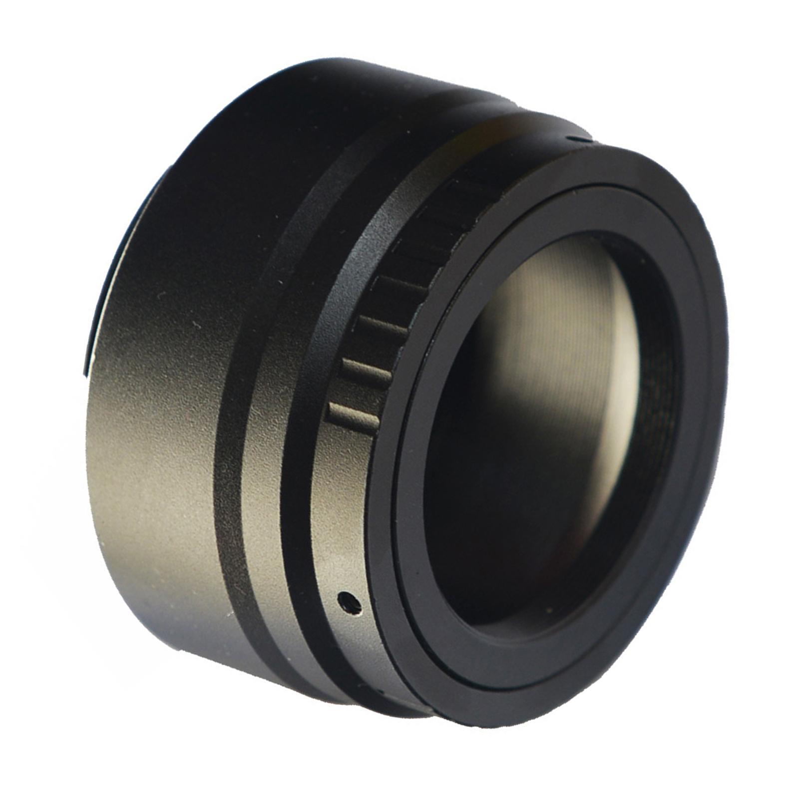 T2/T Mount Lens Adapter Rings Camera Converter M42 T Mount Adapter Aluminum T-Mount Adapter for EOS R for Slr DSLR Cameras