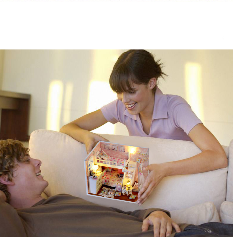 Bộ Mô Hình Diy Căn Phòng Xinh Xắn No 3006