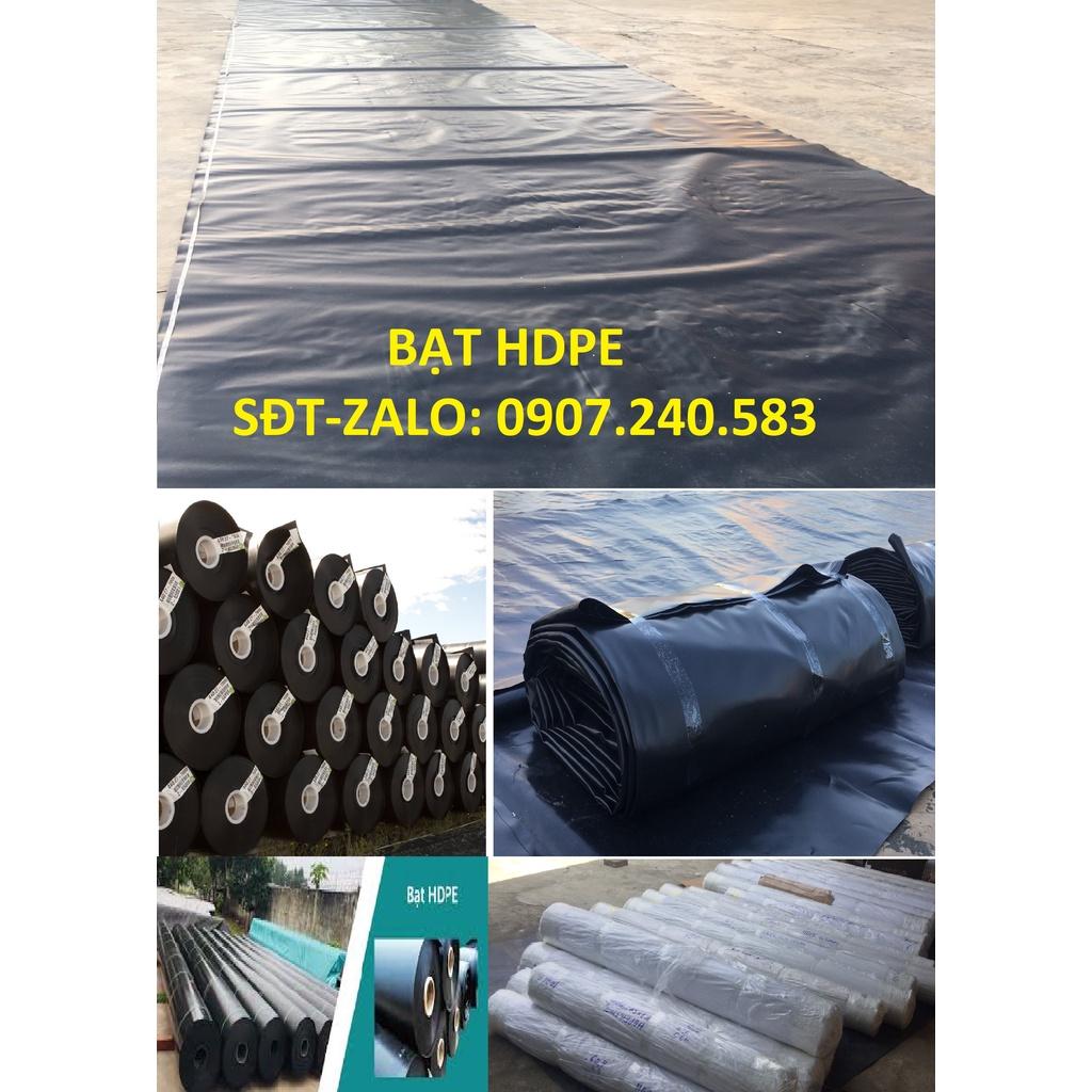 Bạt HDPE, Bạt lót hồ ốc, bạt lót hồ nuôi tôm, cá, ếch, lươn... bằng màng HDPE (7.5zem)