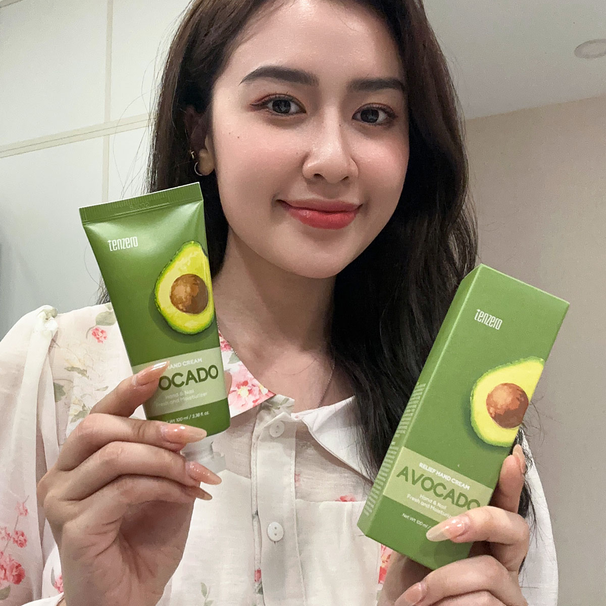 Kem Dưỡng Tay Làm Mịn Da Trái Bơ Tenzero Relief Hand Cream Avocado 100ml