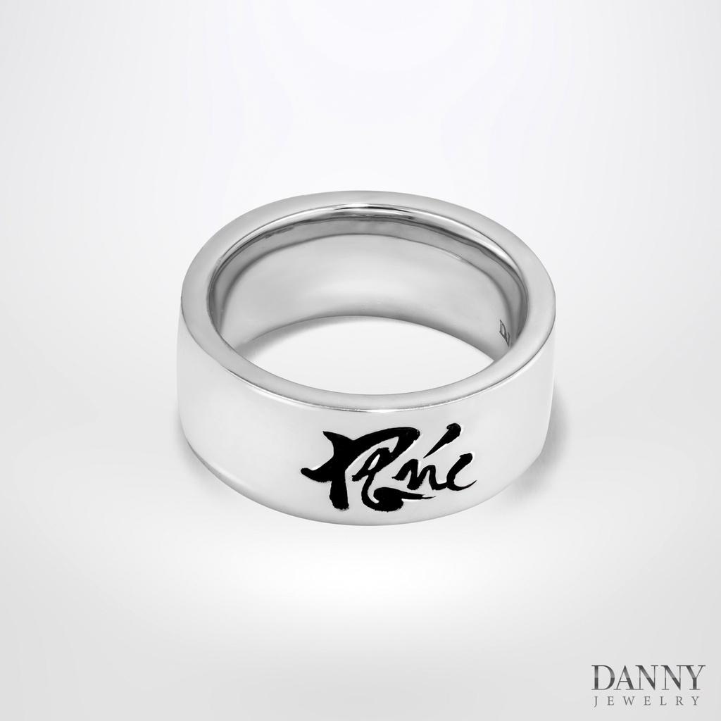 Nhẫn Bạc 925 Danny Jewelry Phúc Lộc Thọ Xi Rhodium N0063