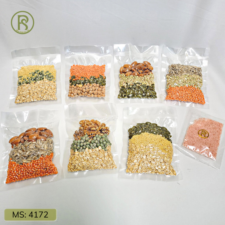 [COMBO MIX HẠT] Mix Sữa Hạt Real Food Cho 7 Ngày Năng lượng, Sức khỏe và Sắc đẹp