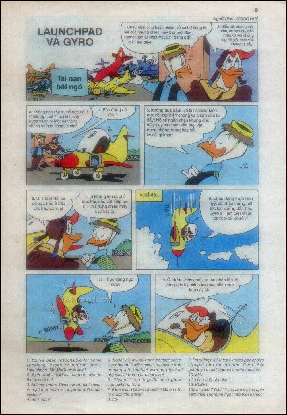 donald và bạn hữu chapter 6 12