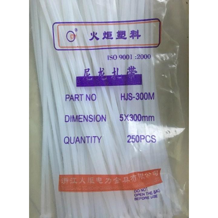 Dây thít nhựa trắng bán lẻ 100gr