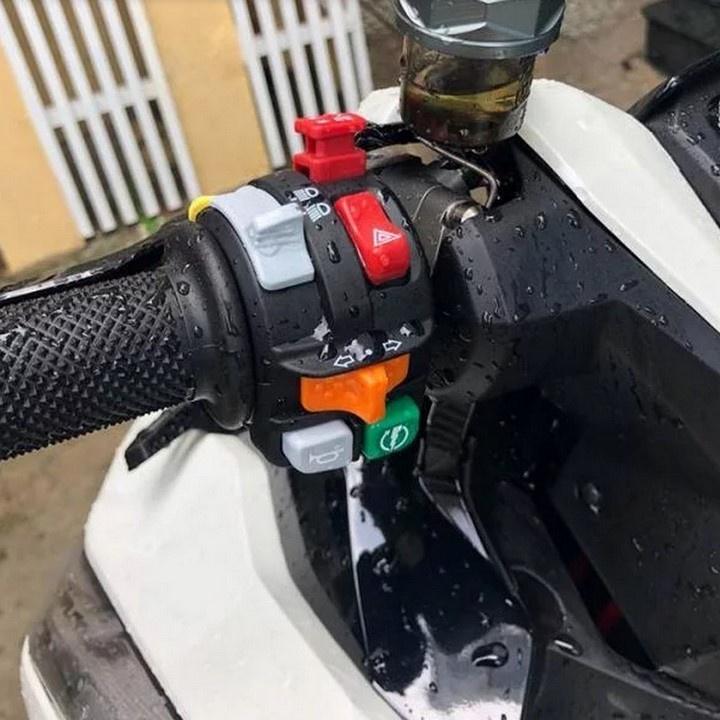 Cùm công tắc xe máy gắn wave