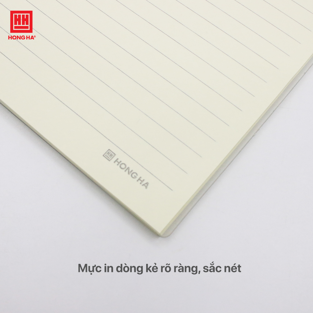 Sổ lò xo A5 Hồng Hà, sổ còng nhựa Basic 160 trang định lượng 80gsm - 3006