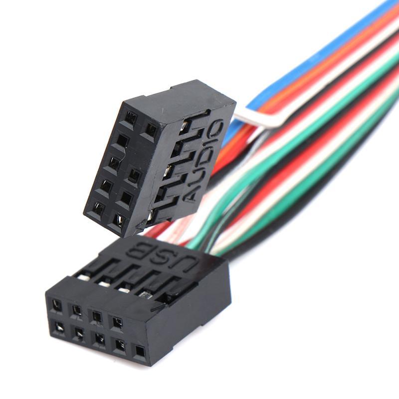 Cáp ChuyểN ĐổI Âm Thanh USB 2 CổNg 6.8cm Cho PC / MáY TíNh