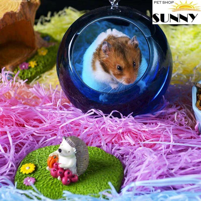Giấy rơm lụa giữ ấm, lót ổ, trang trí chuồng hamster sóc