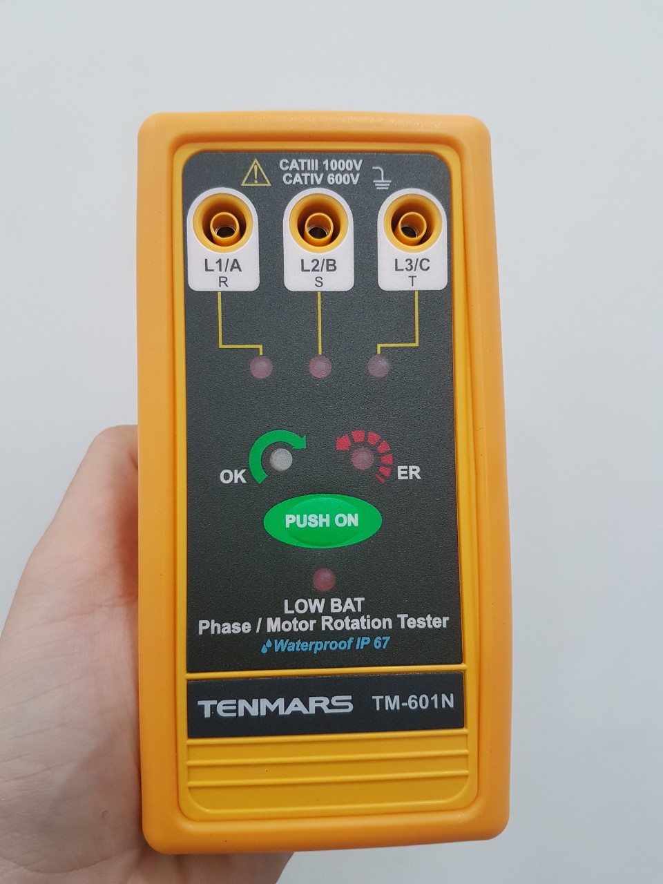Thiết bị đo kiểm tra thứ tự pha Tenmars TM-601N