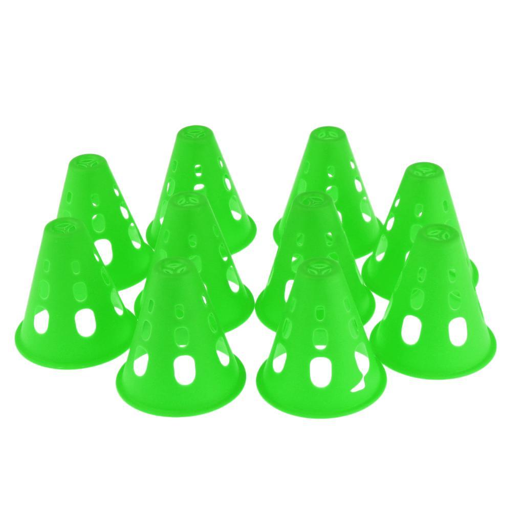 2-5pack  10pcs  Windproof  Sport Training Traffic Road Cones