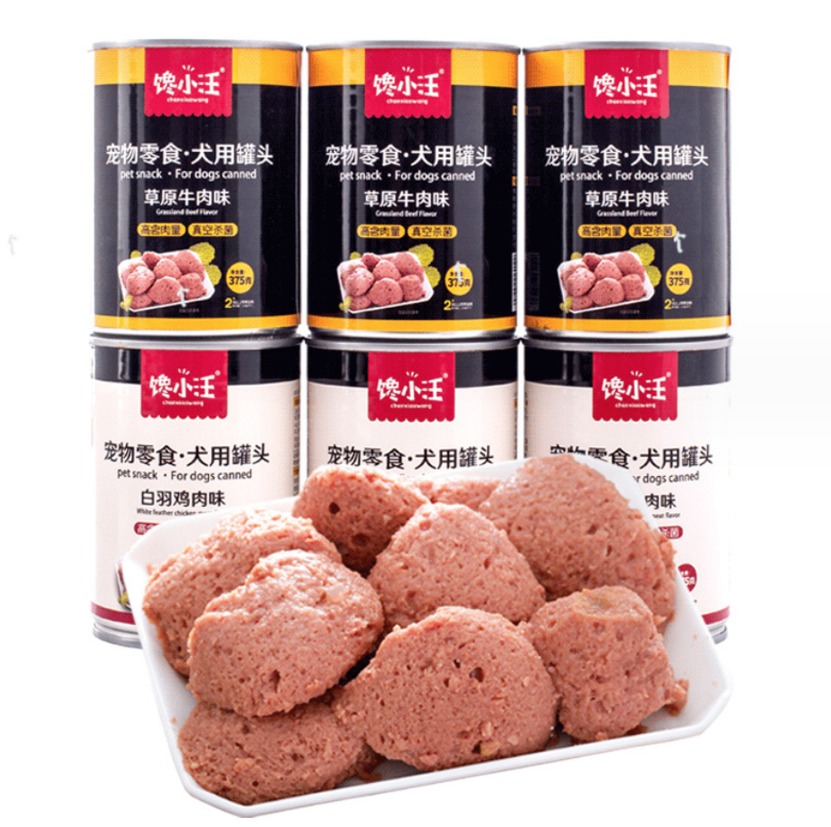 Pate lon cho chó mèo 375g