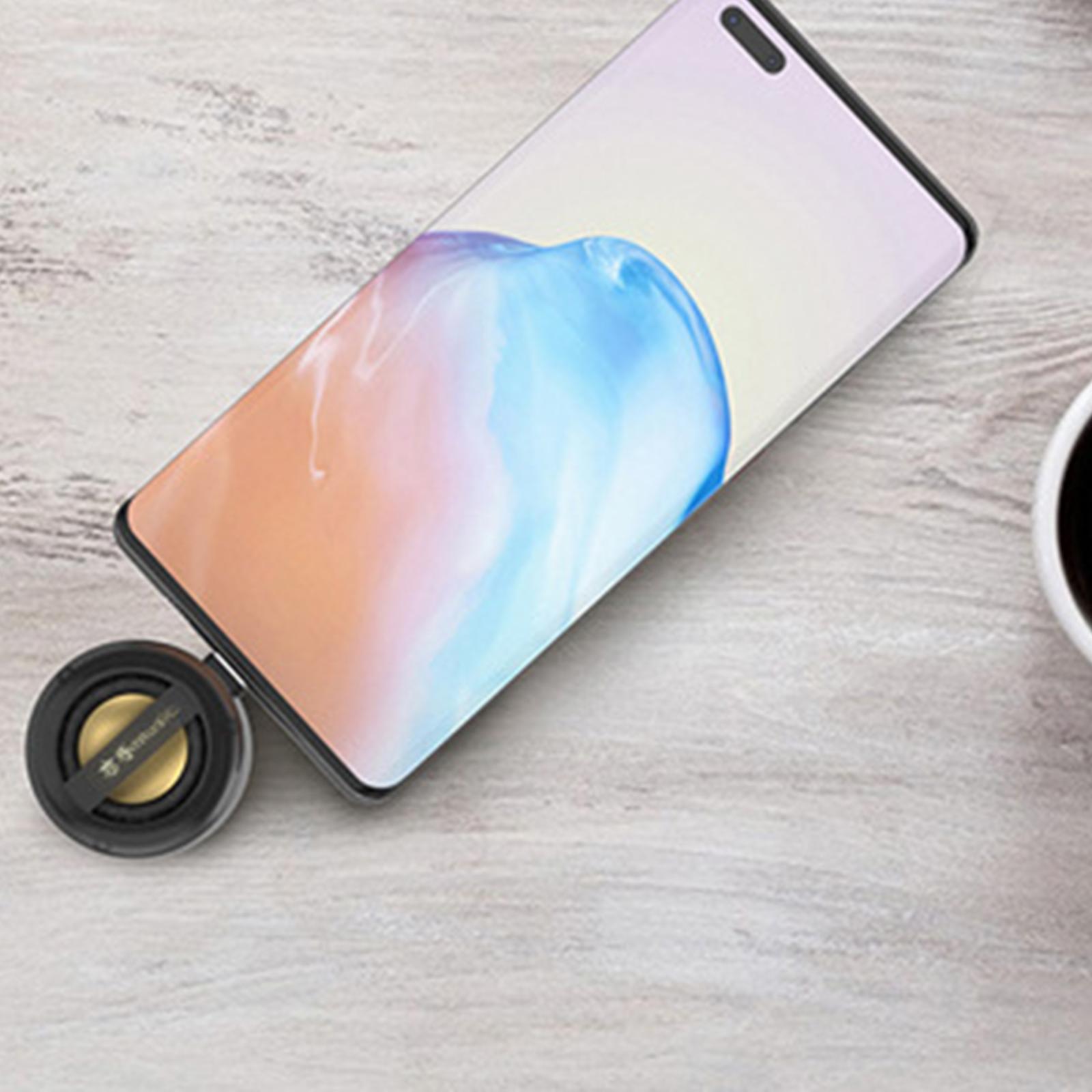 2 Set USB Phone Speaker Plug and Play with for Travel Home